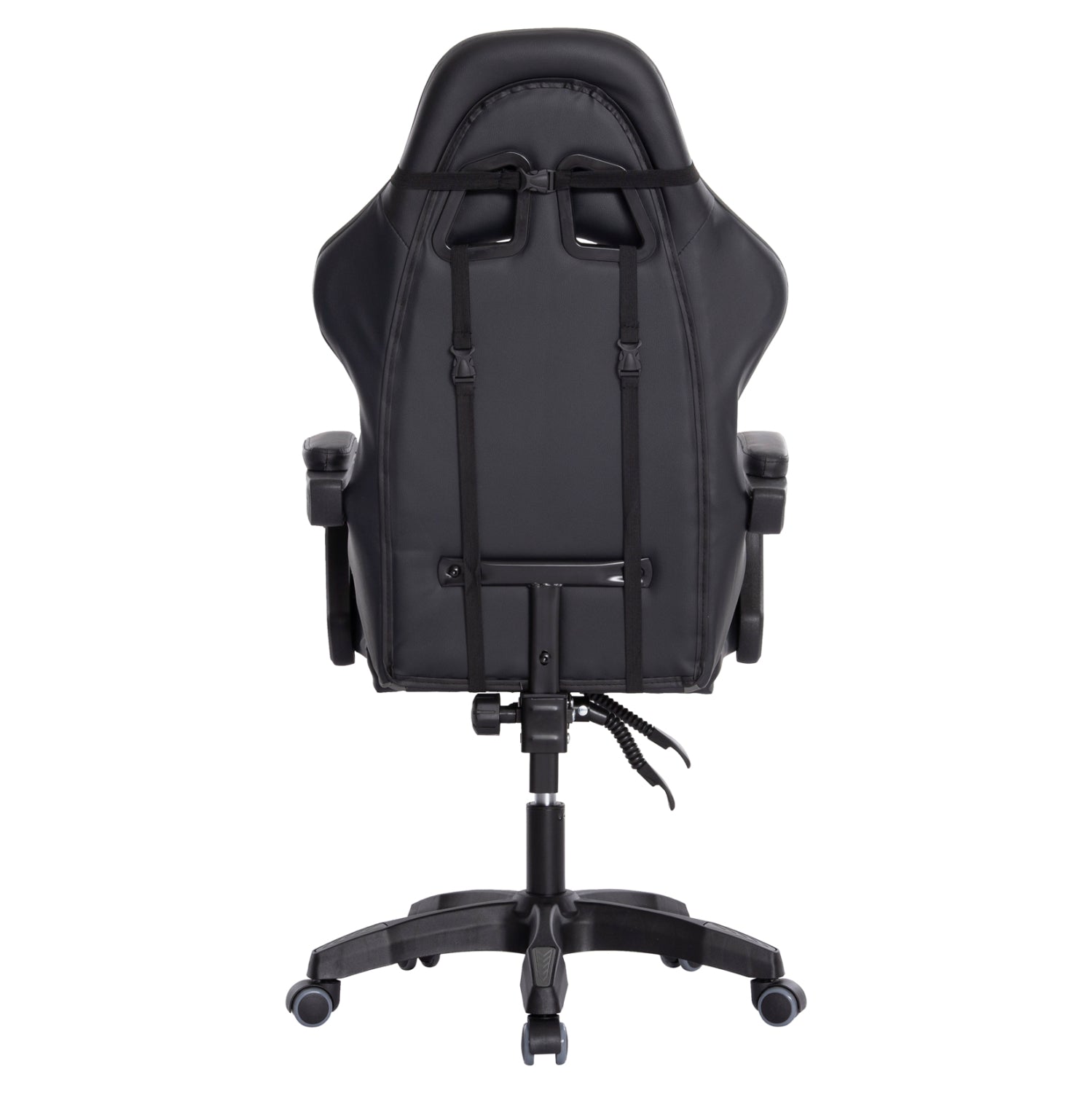 ΠΟΛΥΘΡΟΝΑ GAMING DARREN HM1203.10 ΜΑΥΡΟ-ΓΚΡΙ PVC 60x60x120Υεκ. - Pakobazaar