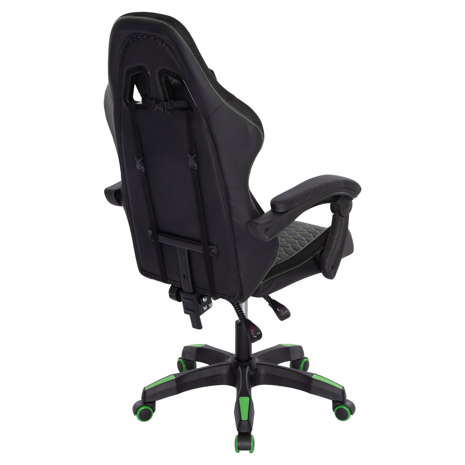 ΠΟΛΥΘΡΟΝΑ GAMING LOOT HM1204 ΜΑΥΡΟ-ΠΡΑΣΙΝΟ PVC 60x60x120Υεκ. - Pakobazaar