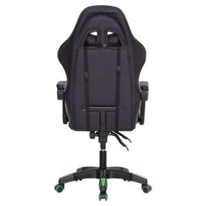 ΠΟΛΥΘΡΟΝΑ GAMING LOOT HM1204 ΜΑΥΡΟ-ΠΡΑΣΙΝΟ PVC 60x60x120Υεκ. - Pakobazaar