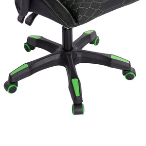 ΠΟΛΥΘΡΟΝΑ GAMING LOOT HM1204 ΜΑΥΡΟ-ΠΡΑΣΙΝΟ PVC 60x60x120Υεκ. - Pakobazaar