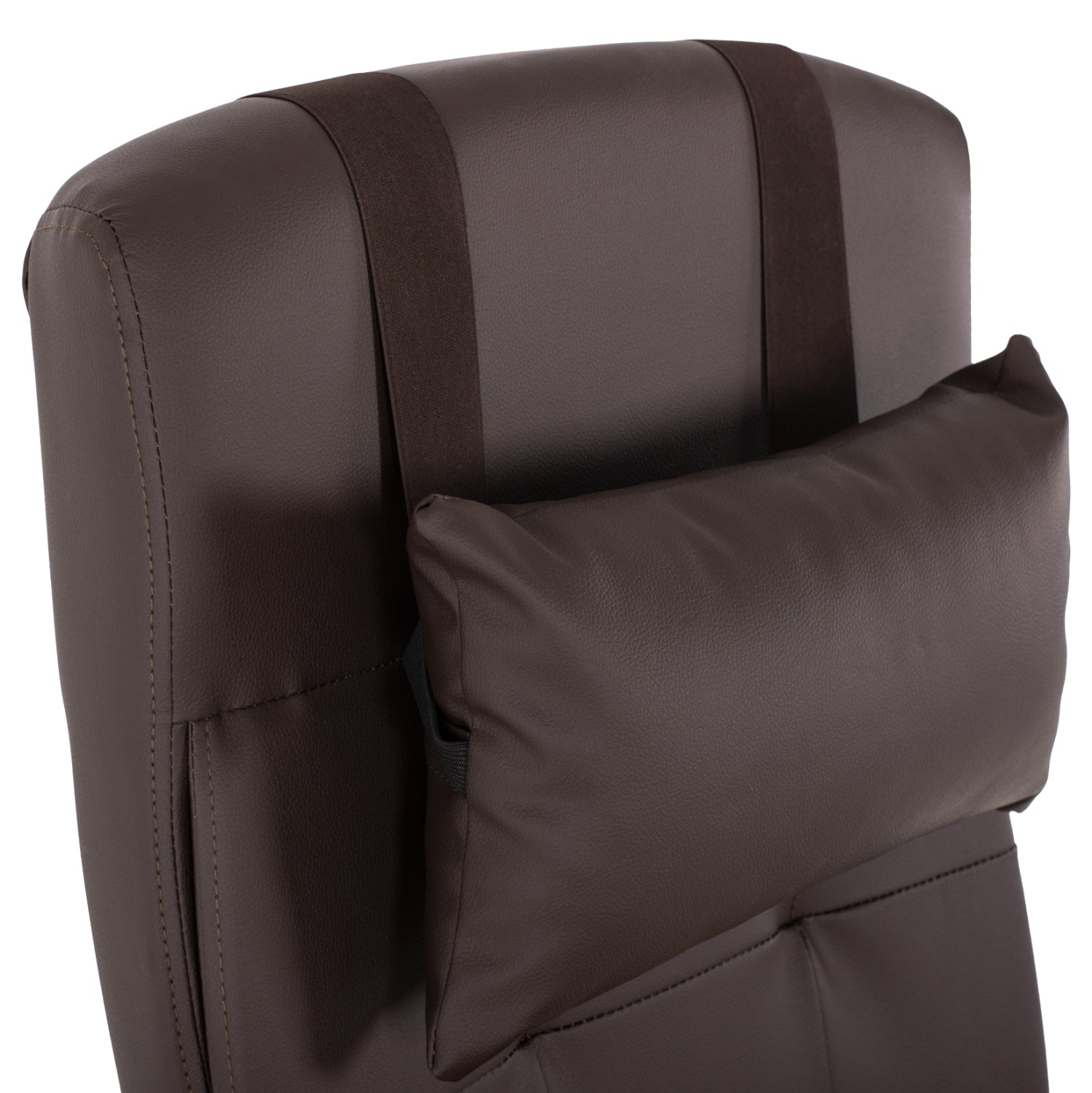 ΠΟΛΥΘΡΟΝΑ ΓΡΑΦΕΙΟΥ ΔΙΕΥΘΥΝΤΙΚΗ ΚΑΦΕ HM1057.19 ΜΕ ΠΤΥΣΣΟΜΕΝΟ ΥΠΟΠΟΔΙΟ 58x71x128Y εκ. - Pakobazaar