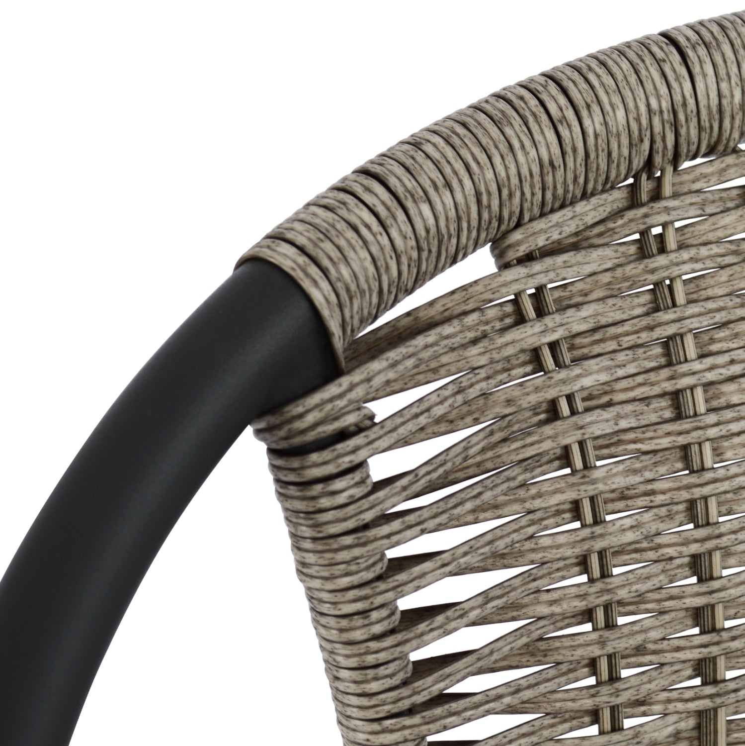 ΠΟΛΥΘΡΟΝΑ ΚΑΡΕΚΛΑ CAMEL HM5015.01 ΓΚΡΙ ΜΕΤΑΛΛΙΚΗ ΜΕ WICKER 48x48-53x72 εκ. - Pakobazaar