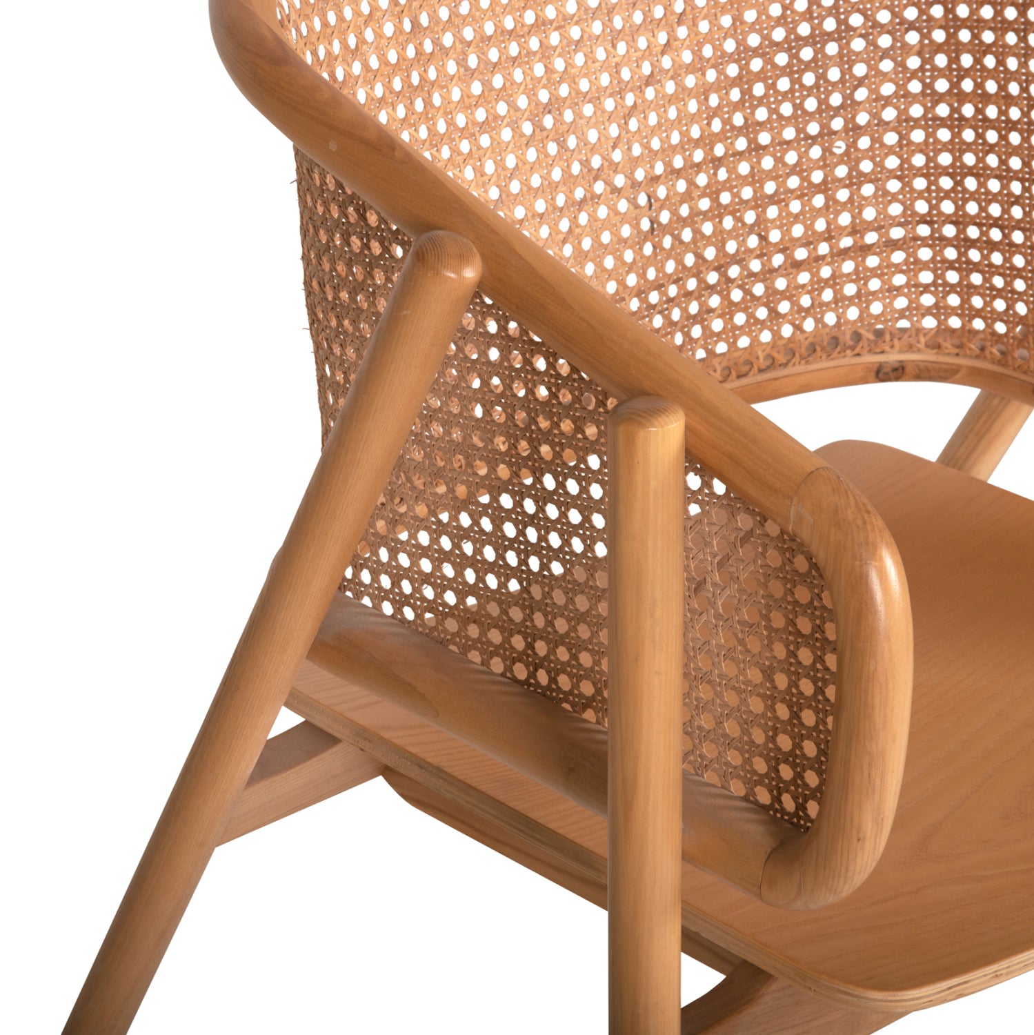 ΠΟΛΥΘΡΟΝΑ KENLEE HM9872 ΦΡΑΞΙΝΟΣ ΚΑΙ ΦΥΣΙΚΟ RATTAN RATTAN ΣΕ ΦΥΣΙΚΟ 57,5x55x81Yεκ. - Pakobazaar