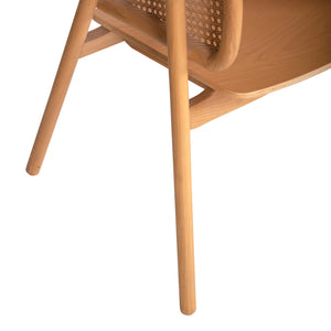 ΠΟΛΥΘΡΟΝΑ KENLEE HM9872 ΦΡΑΞΙΝΟΣ ΚΑΙ ΦΥΣΙΚΟ RATTAN RATTAN ΣΕ ΦΥΣΙΚΟ 57,5x55x81Yεκ. - Pakobazaar