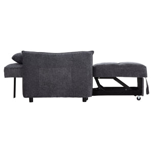 ΠΟΛΥΘΡΟΝΑ-ΚΡΕΒΑΤΙ ORYN HM3307.01 ΓΚΡΙ ΥΦΑΣΜΑ 85x88x78Υεκ. - Pakobazaar