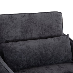 ΠΟΛΥΘΡΟΝΑ-ΚΡΕΒΑΤΙ ORYN HM3307.01 ΓΚΡΙ ΥΦΑΣΜΑ 85x88x78Υεκ. - Pakobazaar