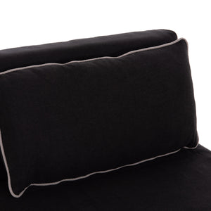 ΠΟΛΥΘΡΟΝΑ ΚΡΕΒΑΤΙ BRAXTON HM8425.03 ΜΑΥΡΟ ΥΦΑΣΜΑ 78x88x78Υεκ. - Pakobazaar