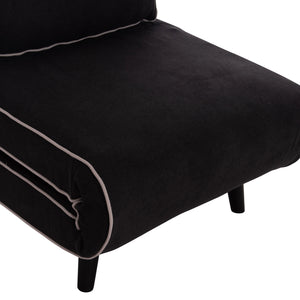 ΠΟΛΥΘΡΟΝΑ ΚΡΕΒΑΤΙ BRAXTON HM8425.03 ΜΑΥΡΟ ΥΦΑΣΜΑ 78x88x78Υεκ. - Pakobazaar