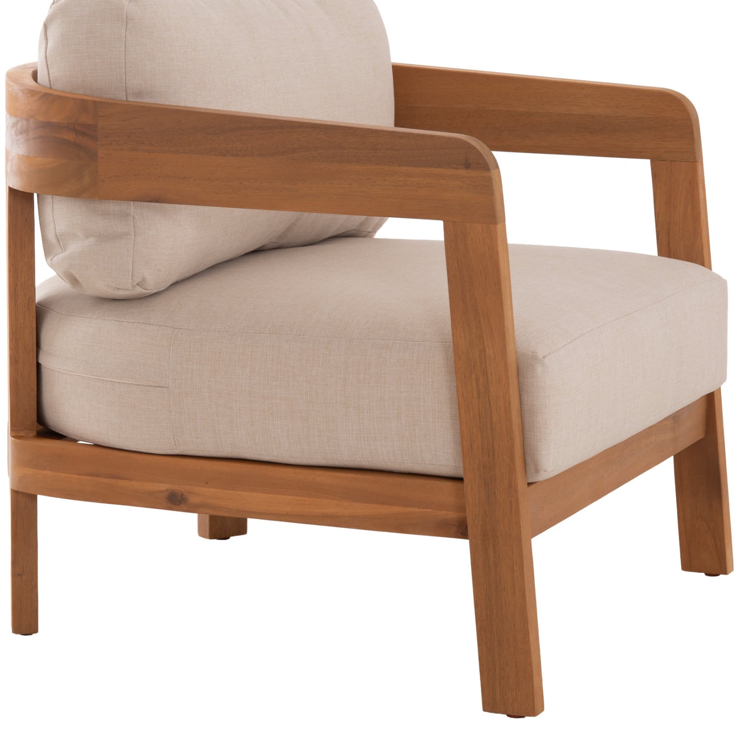 ΠΟΛΥΘΡΟΝΑ LOUNGE ΕΞ.ΧΩΡΟΥ SOLARA HM6513 ΞΥΛΟ ΑΚΑΚΙΑΣ ΦΥΣΙΚΟ-ΜΑΞΙΛΑΡΙΑ ΕΚΡΟΥ 75x70x75Υεκ - Pakobazaar