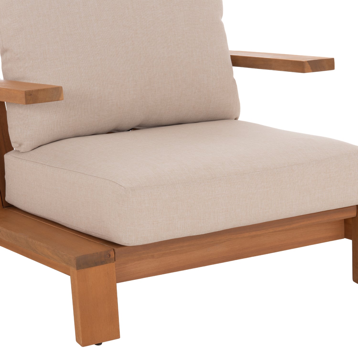 ΠΟΛΥΘΡΟΝΑ LOUNGE MIREX HM6641 ΞΥΛΟ ΑΚΑΚΙΑΣ ΦΥΣΙΚΟ-ΕΚΡΟΥ ΜΑΞΙΛΑΡΙΑ 80x96x62Υεκ - Pakobazaar