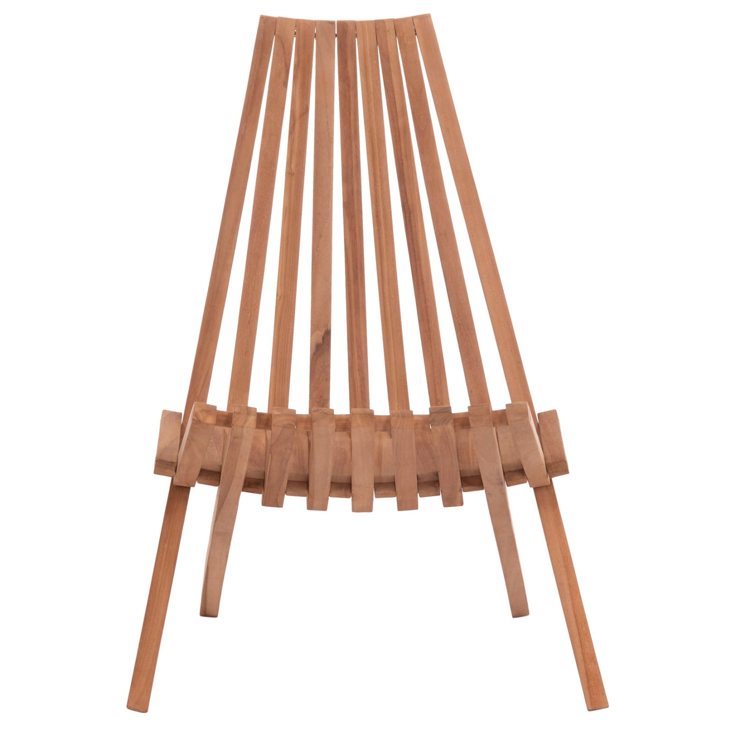 ΠΟΛΥΘΡΟΝΑ LOUNGE ΠΤΥΣΣΟΜΕΝΗ SHIGAO HM18112 ΞΥΛΟ TEAK--ΦΥΣΙΚΟ 61x88.5x89Υεκ. - Pakobazaar