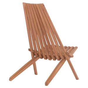 ΠΟΛΥΘΡΟΝΑ LOUNGE ΠΤΥΣΣΟΜΕΝΗ SHIGAO HM18112 ΞΥΛΟ TEAK--ΦΥΣΙΚΟ 61x88.5x89Υεκ. - Pakobazaar