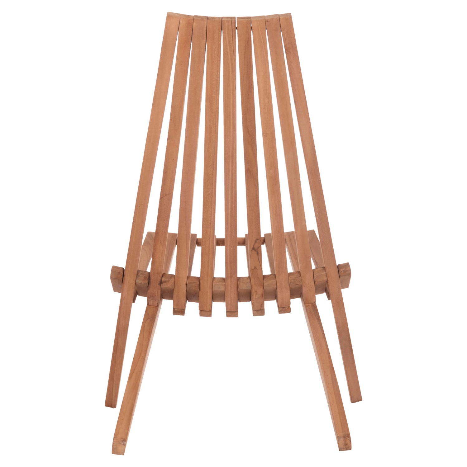 ΠΟΛΥΘΡΟΝΑ LOUNGE ΠΤΥΣΣΟΜΕΝΗ SHIGAO HM18112 ΞΥΛΟ TEAK--ΦΥΣΙΚΟ 61x88.5x89Υεκ. - Pakobazaar