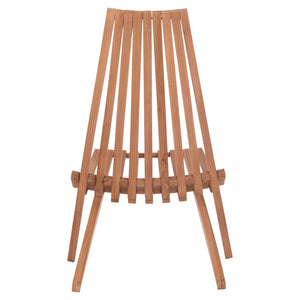 ΠΟΛΥΘΡΟΝΑ LOUNGE ΠΤΥΣΣΟΜΕΝΗ SHIGAO HM18112 ΞΥΛΟ TEAK--ΦΥΣΙΚΟ 61x88.5x89Υεκ. - Pakobazaar