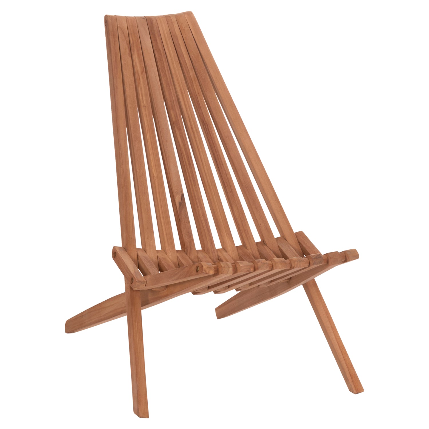 ΠΟΛΥΘΡΟΝΑ LOUNGE ΠΤΥΣΣΟΜΕΝΗ SHIGAO HM18112 ΞΥΛΟ TEAK--ΦΥΣΙΚΟ 61x88.5x89Υεκ. - Pakobazaar