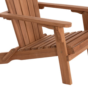 ΠΟΛΥΘΡΟΝΑ LOUNGE ΠΤΥΣΣΟΜΕΝΗ SKALL HM6619 ΞΥΛΟ TEAK ΦΥΣΙΚΟ 70.5x85x92Υεκ. - Pakobazaar