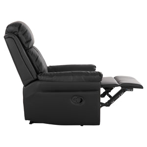 ΠΟΛΥΘΡΟΝΑ ΜΑΣΑΖ HAPPER HM9785.11 ΜΑΥΡΟ PU 76x94x102Υ εκ. - Pakobazaar