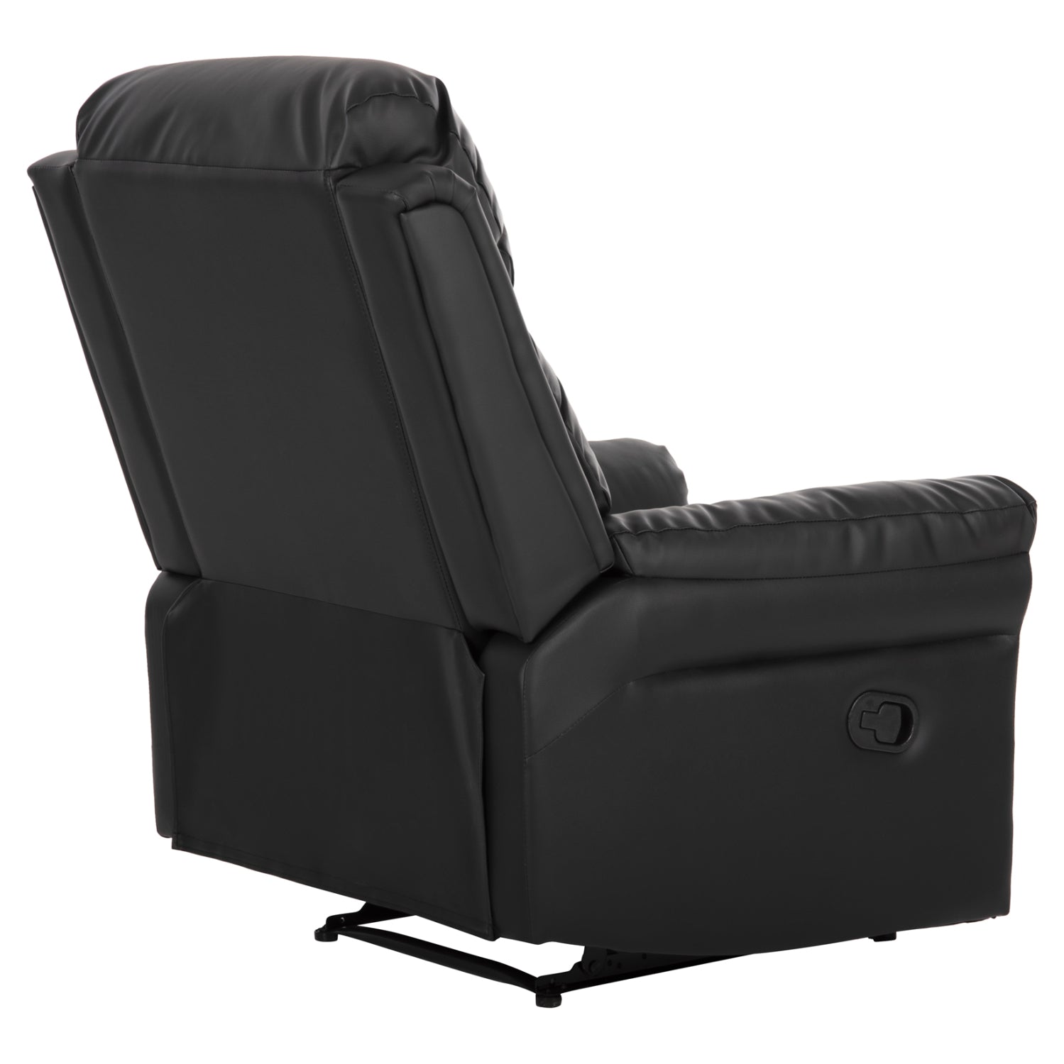 ΠΟΛΥΘΡΟΝΑ ΜΑΣΑΖ HAPPER HM9785.11 ΜΑΥΡΟ PU 76x94x102Υ εκ. - Pakobazaar