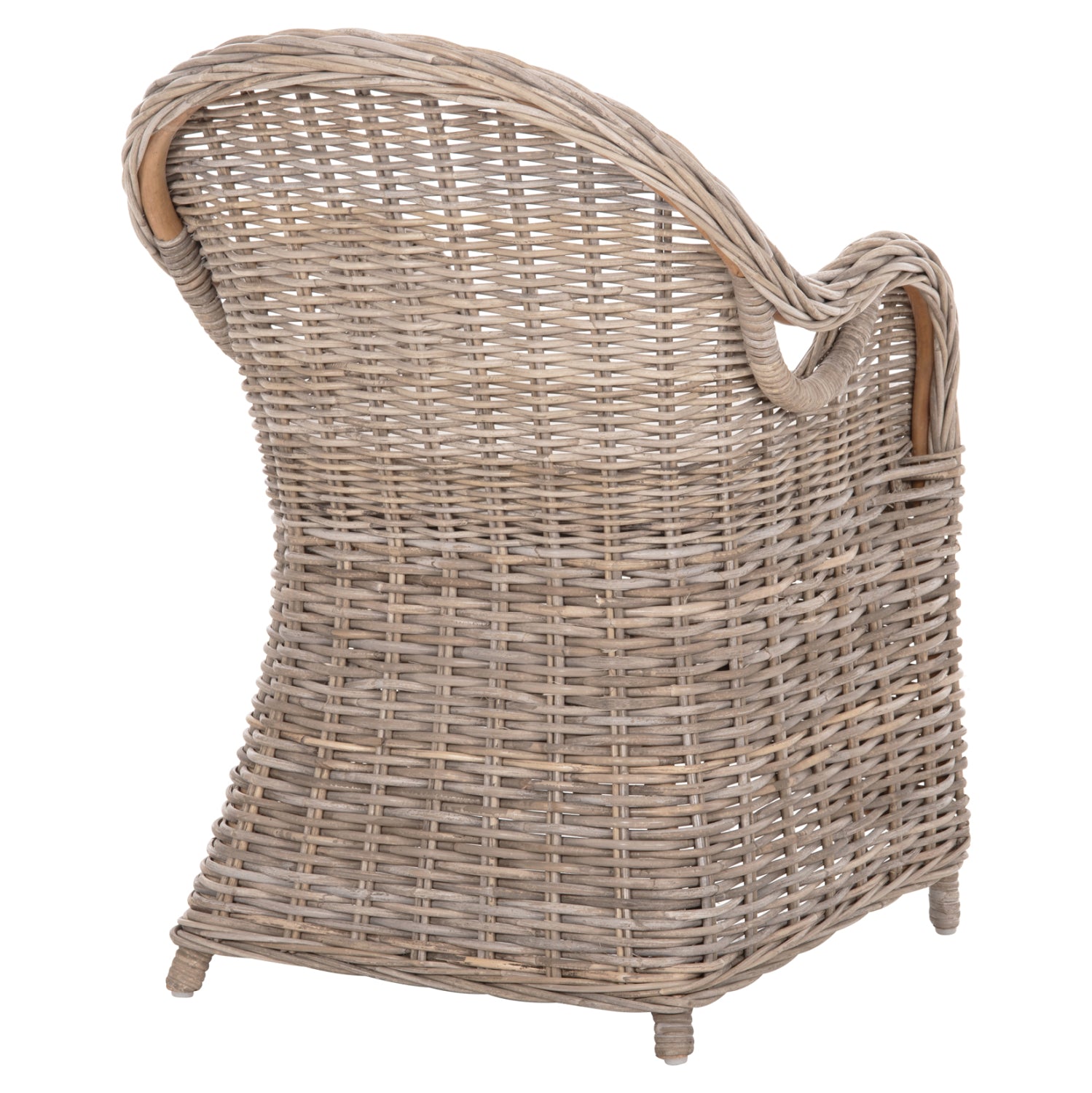 ΠΟΛΥΘΡΟΝΑ ΜΕ ΕΚΡΟΥ ΜΑΞΙΛΑΡΙ KEYLA HM9536 ΚΑΦΕ RATTAN 63x65x87Υεκ. - Pakobazaar