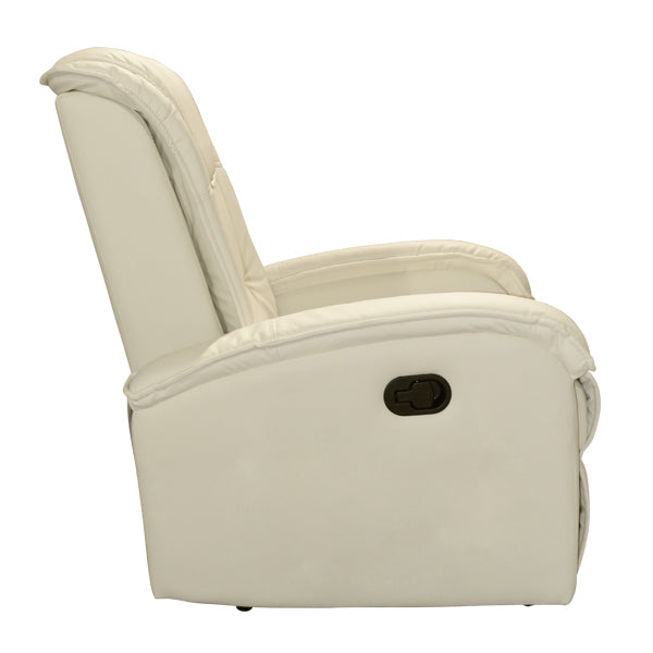 ΠΟΛΥΘΡΟΝΑ RELAX ΜΕ ΜΗΧΑΝΙΣΜΟ MASSAGE ROCCA HM0026.02 PU ΕΚΡΟΥ 80x96x97 εκ. - Pakobazaar