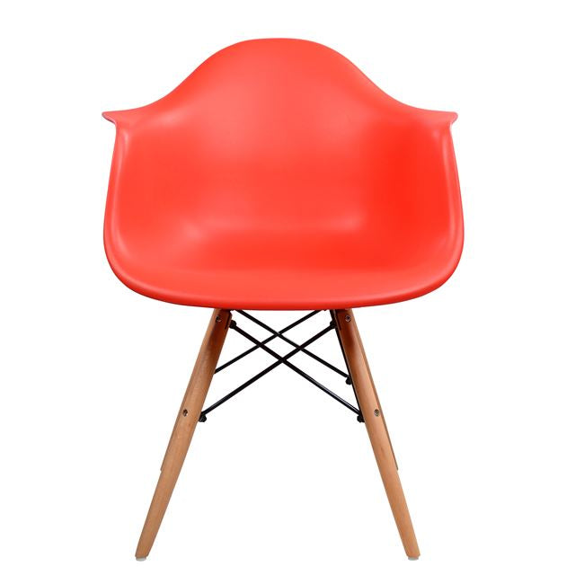 ΠΟΛΥΘΡΟΝΑ ΜΕ ΞΥΛΙΝΑ ΠΟΔΙΑ & ΚΑΘΙΣΜΑ ΚΟΚΚΙΝΟ MIRTO HM005.04 64x60x81 εκ. - Pakobazaar