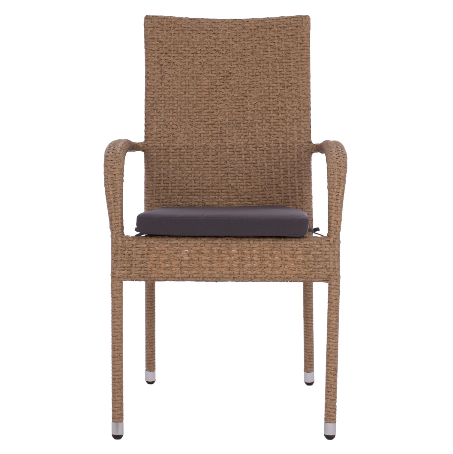 ΠΟΛΥΘΡΟΝΑ ΜΕΤΑΛΛΙΚΗ ANISHA HM5685.02 ΜΕ ΜΑΞΙΛΑΡΙ WICKER ΚΑΦΕ-ΜΟΚΑ ΣΤΟΙΒ/ΜΕΝΗ 56x60x94 εκ. - Pakobazaar