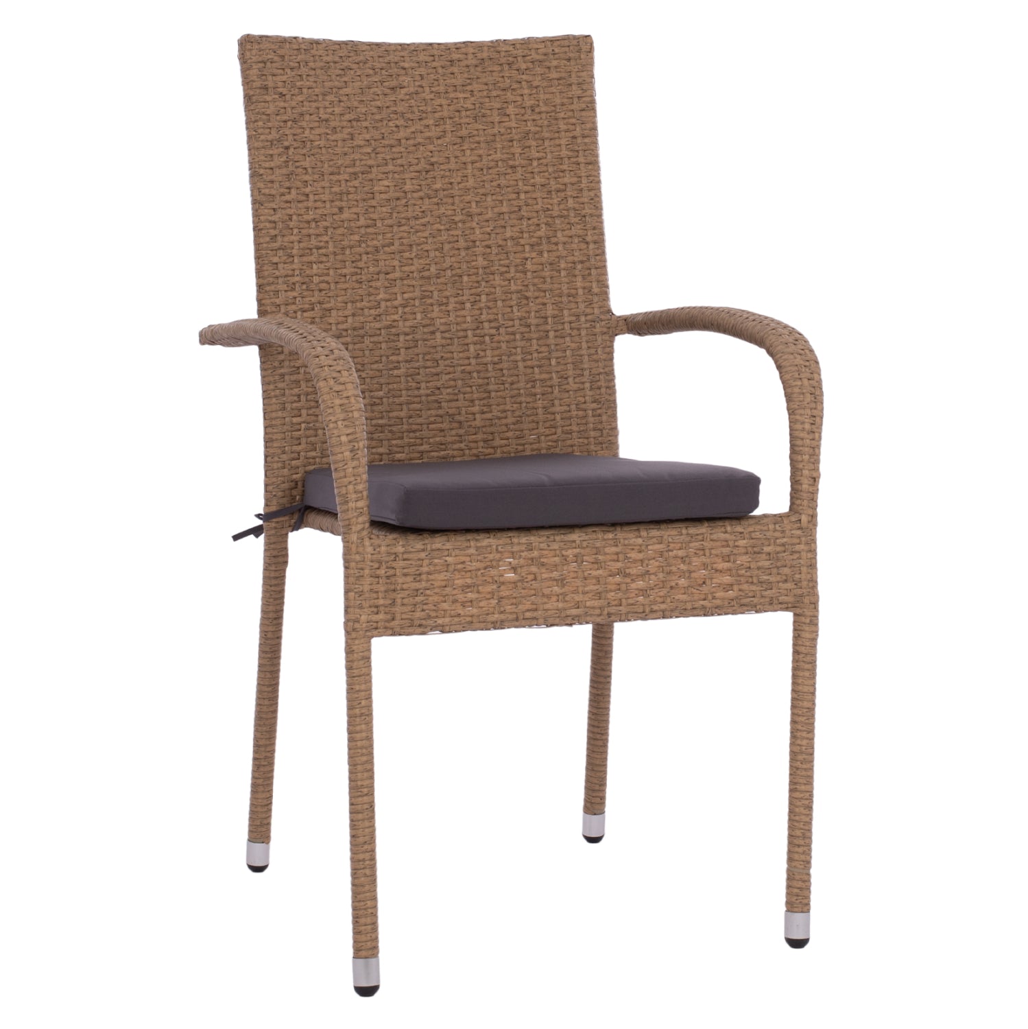 ΠΟΛΥΘΡΟΝΑ ΜΕΤΑΛΛΙΚΗ ANISHA HM5685.02 ΜΕ ΜΑΞΙΛΑΡΙ WICKER ΚΑΦΕ-ΜΟΚΑ ΣΤΟΙΒ/ΜΕΝΗ 56x60x94 εκ. - Pakobazaar