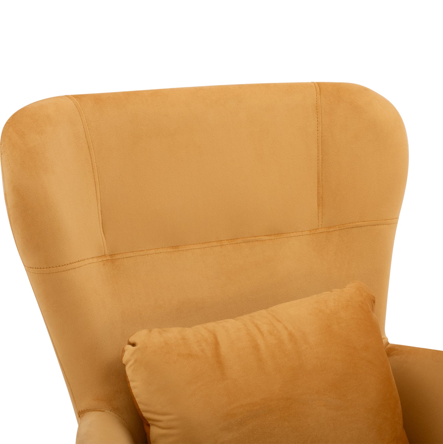 ΠΟΛΥΘΡΟΝΑ ΜΠΕΡΖΕΡΑ ΒΕΛΟΥΔΟ ΧΡΥΣΟ ΜΕ ΜΕΤΑΛΛΙΚΟ ΜΑΥΡΟ ΠΟΔΙ HM8721.09 67x80x102 εκ. - Pakobazaar