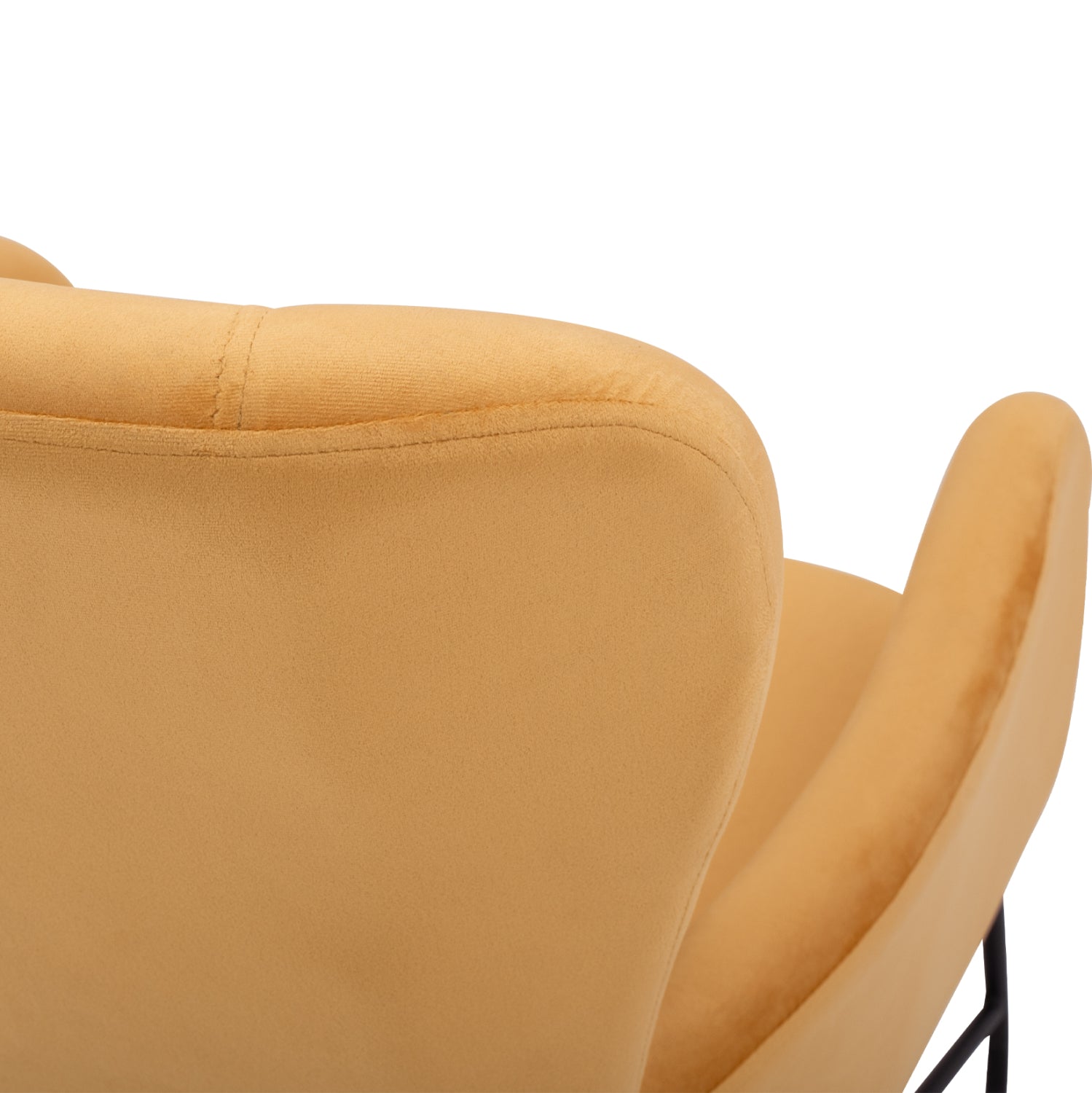 ΠΟΛΥΘΡΟΝΑ ΜΠΕΡΖΕΡΑ ΒΕΛΟΥΔΟ ΧΡΥΣΟ ΜΕ ΜΕΤΑΛΛΙΚΟ ΜΑΥΡΟ ΠΟΔΙ HM8721.09 67x80x102 εκ. - Pakobazaar