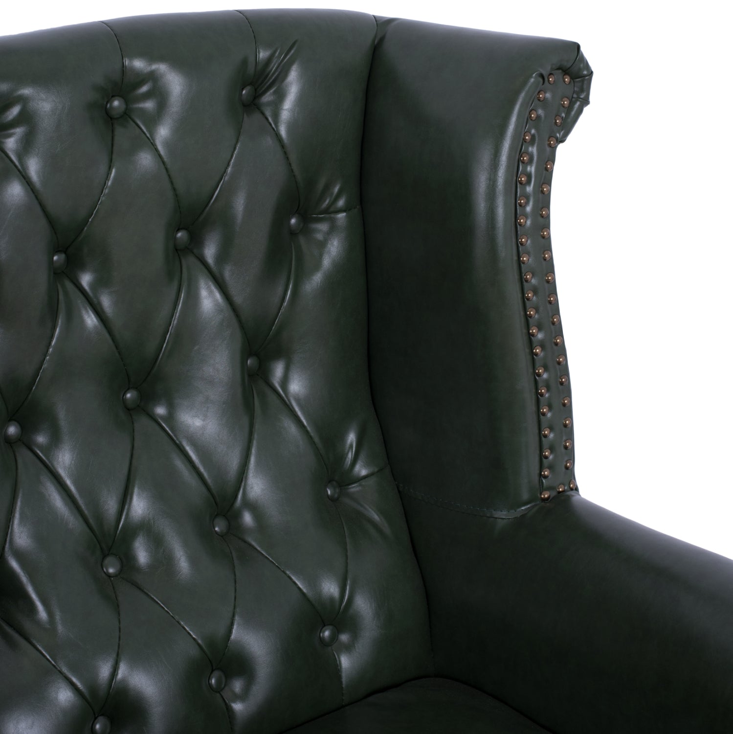 ΠΟΛΥΘΡΟΝΑ-ΜΠΕΡΖΕΡΑ T.CHESTERFIELD POLINA HM0053.08 PU ΚΥΠΑΡΙΣΣΙ 83x79x104 εκ - Pakobazaar