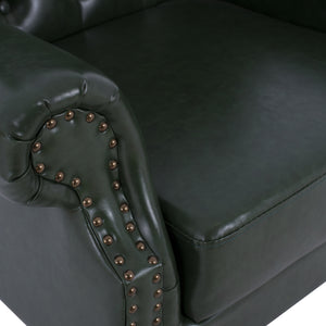 ΠΟΛΥΘΡΟΝΑ-ΜΠΕΡΖΕΡΑ T.CHESTERFIELD POLINA HM0053.08 PU ΚΥΠΑΡΙΣΣΙ 83x79x104 εκ - Pakobazaar