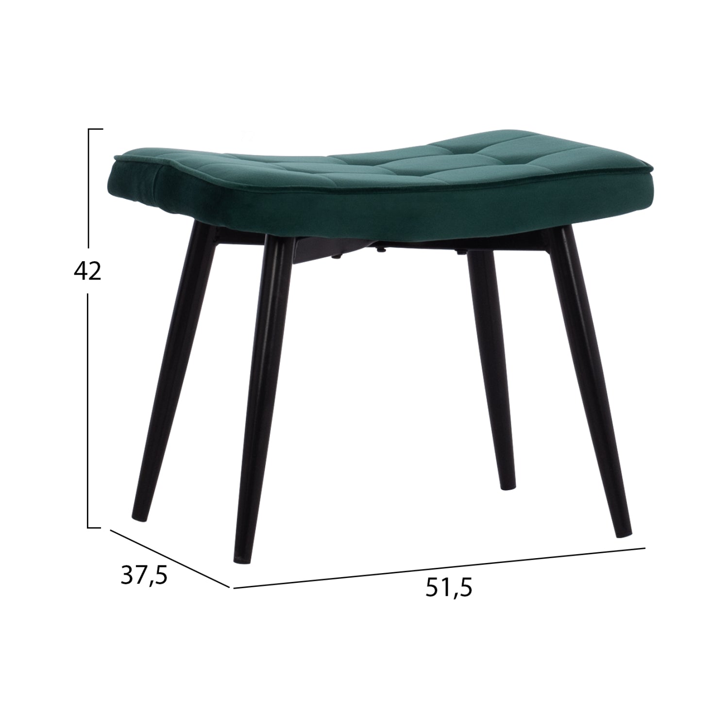 ΠΟΛΥΘΡΟΝΑ ΜΠΕΡΖΕΡΑ CRAWLEY ΜΕ ΥΠΟΠΟΔΙΟ HM8918.03 ΚΥΠΑΡΙΣΣΙ ΒΕΛΟΥΔΟ 70x57x103 εκ. - Pakobazaar