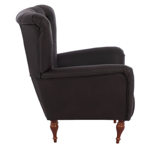 ΠΟΛΥΘΡΟΝΑ ΜΠΕΡΖΕΡΑ Τ. CHESTERFIELD ΣΕ ΧΡΩΜΑ ΚΑΦΕ HM9217.03 87x88x100 εκ. - Pakobazaar