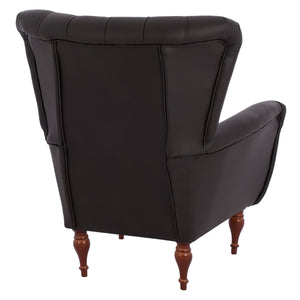 ΠΟΛΥΘΡΟΝΑ ΜΠΕΡΖΕΡΑ Τ. CHESTERFIELD ΣΕ ΧΡΩΜΑ ΚΑΦΕ HM9217.03 87x88x100 εκ. - Pakobazaar