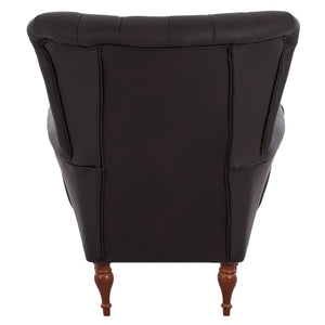 ΠΟΛΥΘΡΟΝΑ ΜΠΕΡΖΕΡΑ Τ. CHESTERFIELD ΣΕ ΧΡΩΜΑ ΚΑΦΕ HM9217.03 87x88x100 εκ. - Pakobazaar