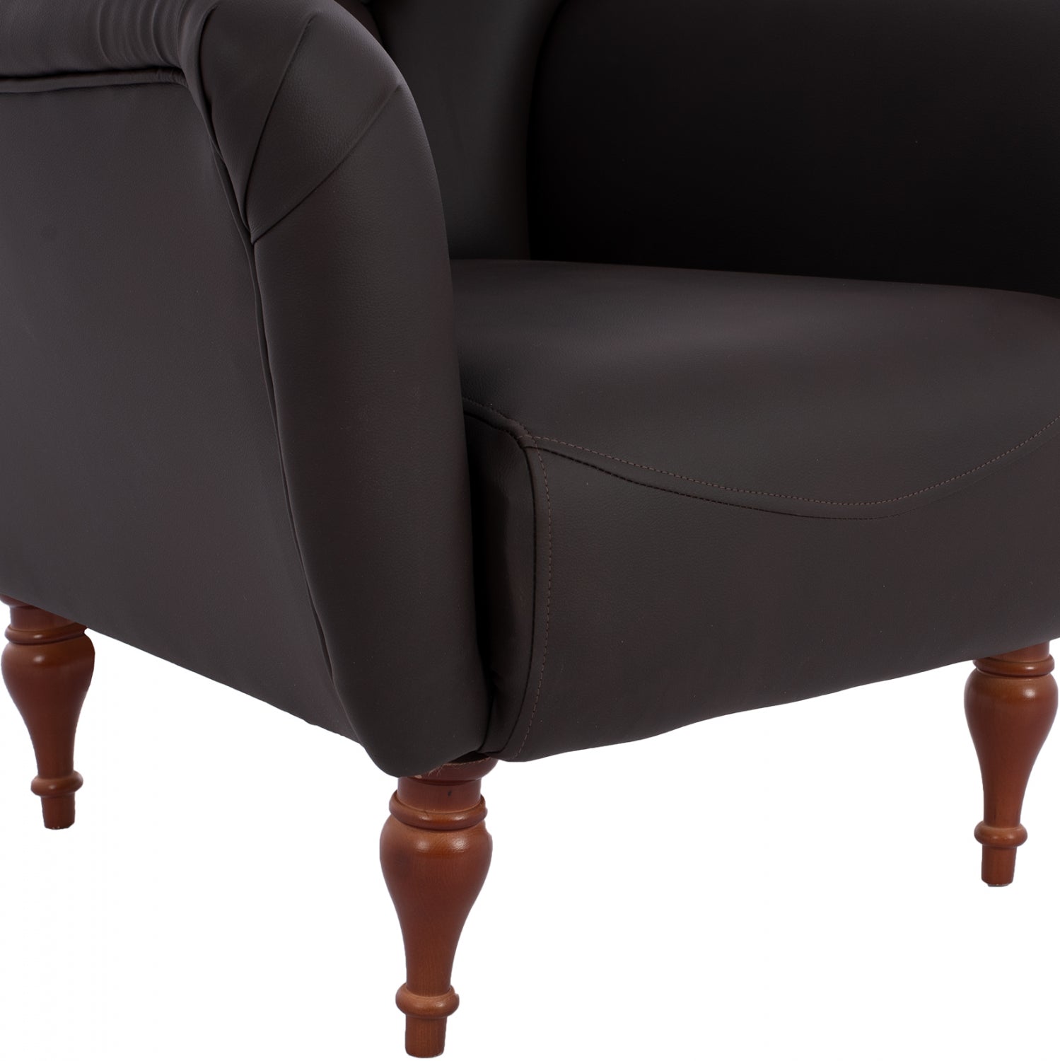 ΠΟΛΥΘΡΟΝΑ ΜΠΕΡΖΕΡΑ Τ. CHESTERFIELD ΣΕ ΧΡΩΜΑ ΚΑΦΕ HM9217.03 87x88x100 εκ. - Pakobazaar