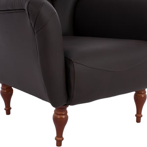 ΠΟΛΥΘΡΟΝΑ ΜΠΕΡΖΕΡΑ Τ. CHESTERFIELD ΣΕ ΧΡΩΜΑ ΚΑΦΕ HM9217.03 87x88x100 εκ. - Pakobazaar