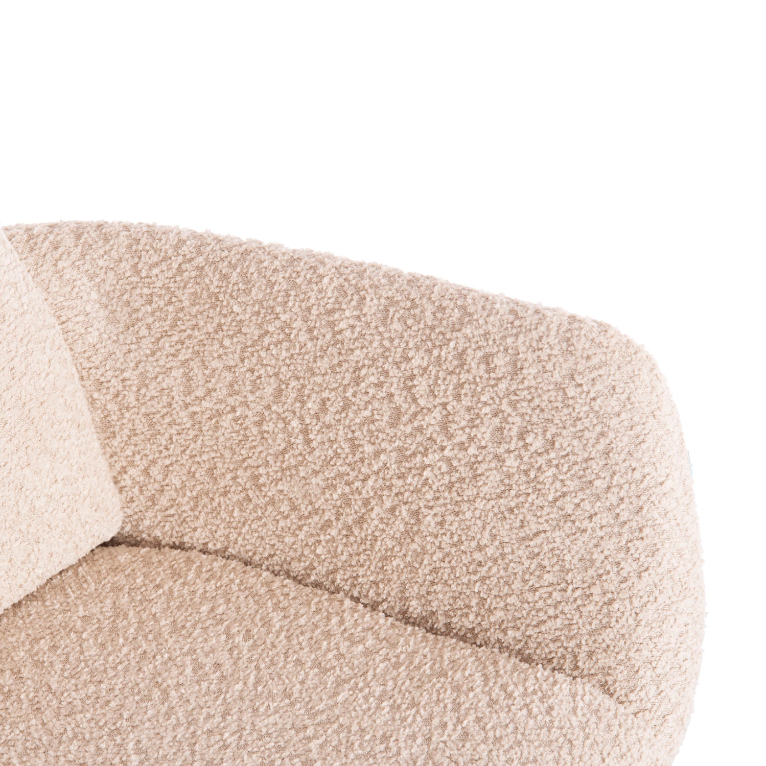 ΠΟΛΥΘΡΟΝΑ ΠΕΡΙΣΤΡΕΦ. BLANS HM9942.07 ΜΠΕΖ ΜΠΟΥΚΛΕ ΥΦΑΣΜΑ-ΜΕΤΑΛΛΙΚΑ ΠΟΔΙΑ 62x60x90Υ - Pakobazaar