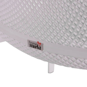 ΠΟΛΥΘΡΟΝΑ ΠΟΛΥΠΡΟΠΥΛΕΝΙΟΥ JOHN HM6103.01 ΛΕΥΚΗ 59x58x79.5Υεκ. - Pakobazaar