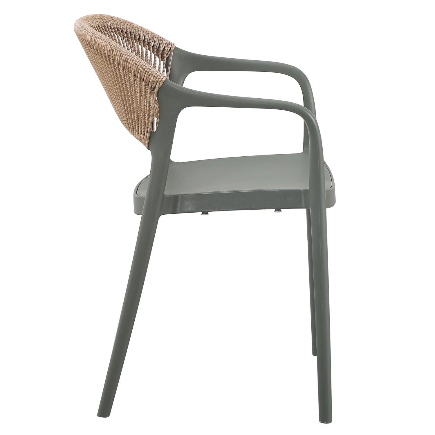 ΠΟΛΥΘΡΟΝΑ ΠΟΛΥΠΡΟΠΥΛΕΝΙΟΥ EVA HM6155.05 OLIVE GREEN--P.P. ΜΠΕΖ ΣΧΟΙΝΙ 56,5x53x80Υεκ. - Pakobazaar