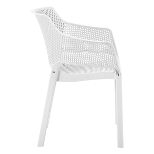 ΠΟΛΥΘΡΟΝΑ ΠΟΛΥΠΡΟΠΥΛΕΝΙΟΥ PEGGY HM6368.01 ΛΕΥΚΟ 60x55x79Υεκ - Pakobazaar