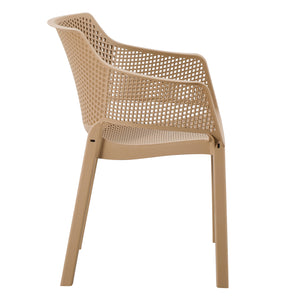 ΠΟΛΥΘΡΟΝΑ ΠΟΛΥΠΡΟΠΥΛΕΝΙΟΥ PEGGY HM6368.03 CAPPUCCINO 60x55x79Υεκ - Pakobazaar