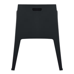 ΠΟΛΥΘΡΟΝΑ ΠΟΛΥΠΡΟΠΥΛΕΝΙΟΥ SLEEK HM6370.02 ΜΑΥΡΗ 68x63x82,5Υεκ. - Pakobazaar