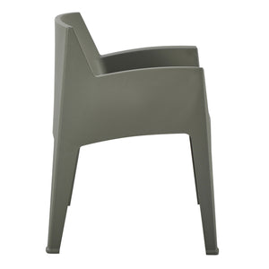 ΠΟΛΥΘΡΟΝΑ ΠΟΛΥΠΡΟΠΥΛΕΝΙΟΥ SLEEK HM6370.05 DARK OLIVE GREEN 68x63x82,5Υεκ. - Pakobazaar