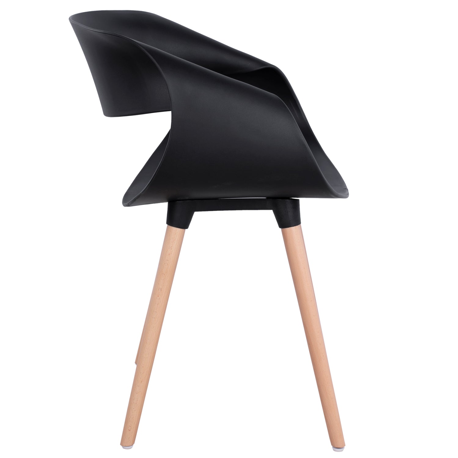 ΠΟΛΥΘΡΟΝΑ ΠΟΛΥΠΡΟΠΥΛΕΝΙΟΥ MAGGIE HM8600.02 ΣΕ ΜΑΥΡΟ ΧΡΩΜΑ 59x53x80Υ εκ. - Pakobazaar