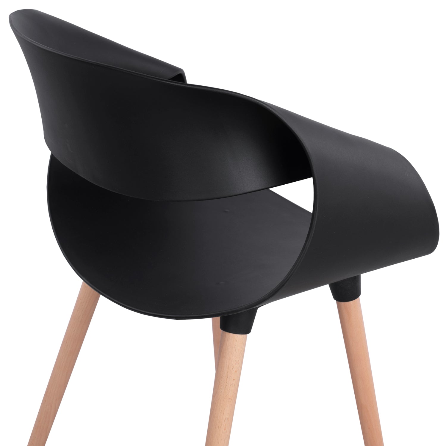 ΠΟΛΥΘΡΟΝΑ ΠΟΛΥΠΡΟΠΥΛΕΝΙΟΥ MAGGIE HM8600.02 ΣΕ ΜΑΥΡΟ ΧΡΩΜΑ 59x53x80Υ εκ. - Pakobazaar