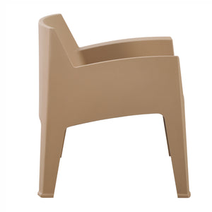 ΠΟΛΥΘΡΟΝΑ ΠΟΛΥΠΡΟΠΥΛΕΝΙΟΥ LOUNGE SLEEK HM6365.03 CAPPUCCINO 62x68x73Υεκ. - Pakobazaar