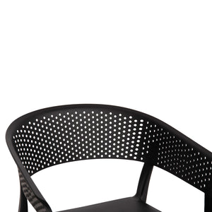 ΠΟΛΥΘΡΟΝΑ ΠΟΛΥΠΡΟΠΥΛΕΝΙΟΥ PERFOE HM5941.02 ΜΑΥΡΗ 56x50x73Υ εκ. - Pakobazaar