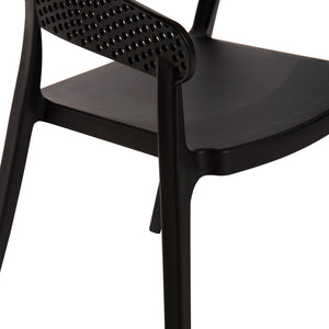 ΠΟΛΥΘΡΟΝΑ ΠΟΛΥΠΡΟΠΥΛΕΝΙΟΥ PERFOE HM5941.02 ΜΑΥΡΗ 56x50x73Υ εκ. - Pakobazaar