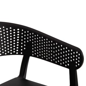 ΠΟΛΥΘΡΟΝΑ ΠΟΛΥΠΡΟΠΥΛΕΝΙΟΥ PERFOE HM5941.02 ΜΑΥΡΗ 56x50x73Υ εκ. - Pakobazaar